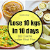 Indian Diet Plan to Lose Weight in 10 Days