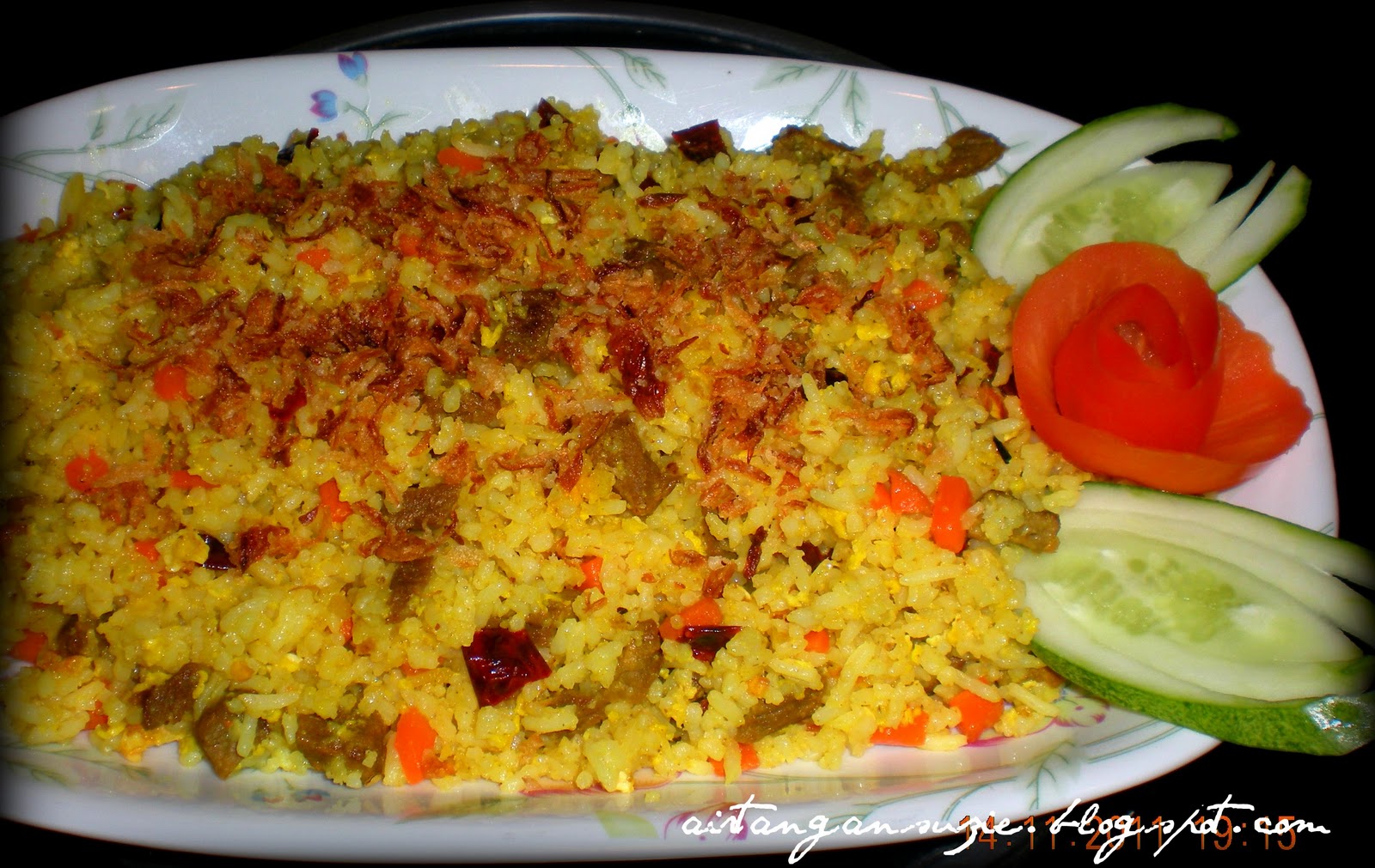 Nasi Goreng Daging Kunyit