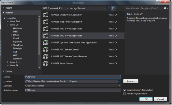 ASPNETPDFDemoApplication