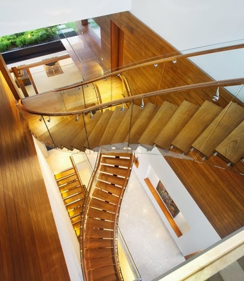  Example of 30 wooden staircases for modern houses