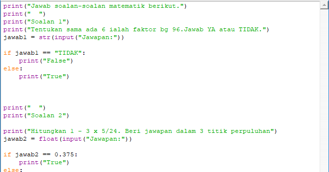 Jawapan Buku Latihan Ask Tingkatan 2