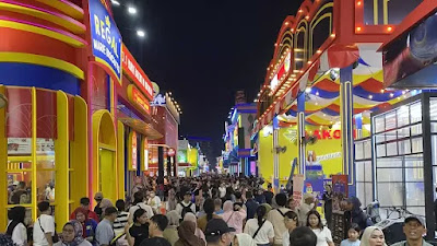  Penyelenggaraan Jakarta Fair Kemayoran 2025 yang berlangsung dari 19 Juni hingga 13 Juli sukses mencatat total pengunjung sebanyak 5,9 juta orang