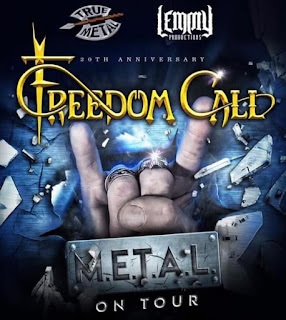 Concierto de FREEDOM CALL en Colombia