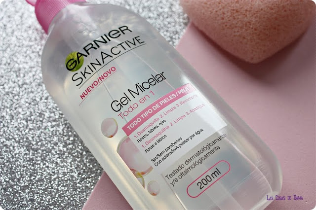 Gel Micelar SkinActive Garnier cuidado facial limpieza belleza desmaquillante