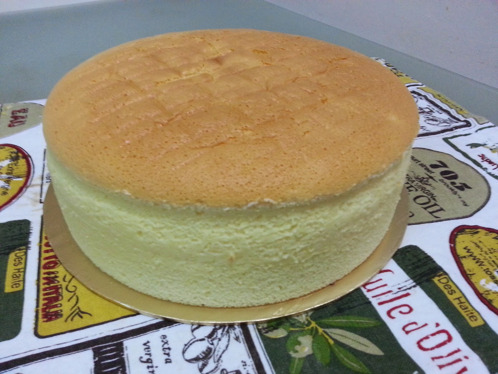 Life is colorful: Cotton Soft Japanese Cheesecake (with 