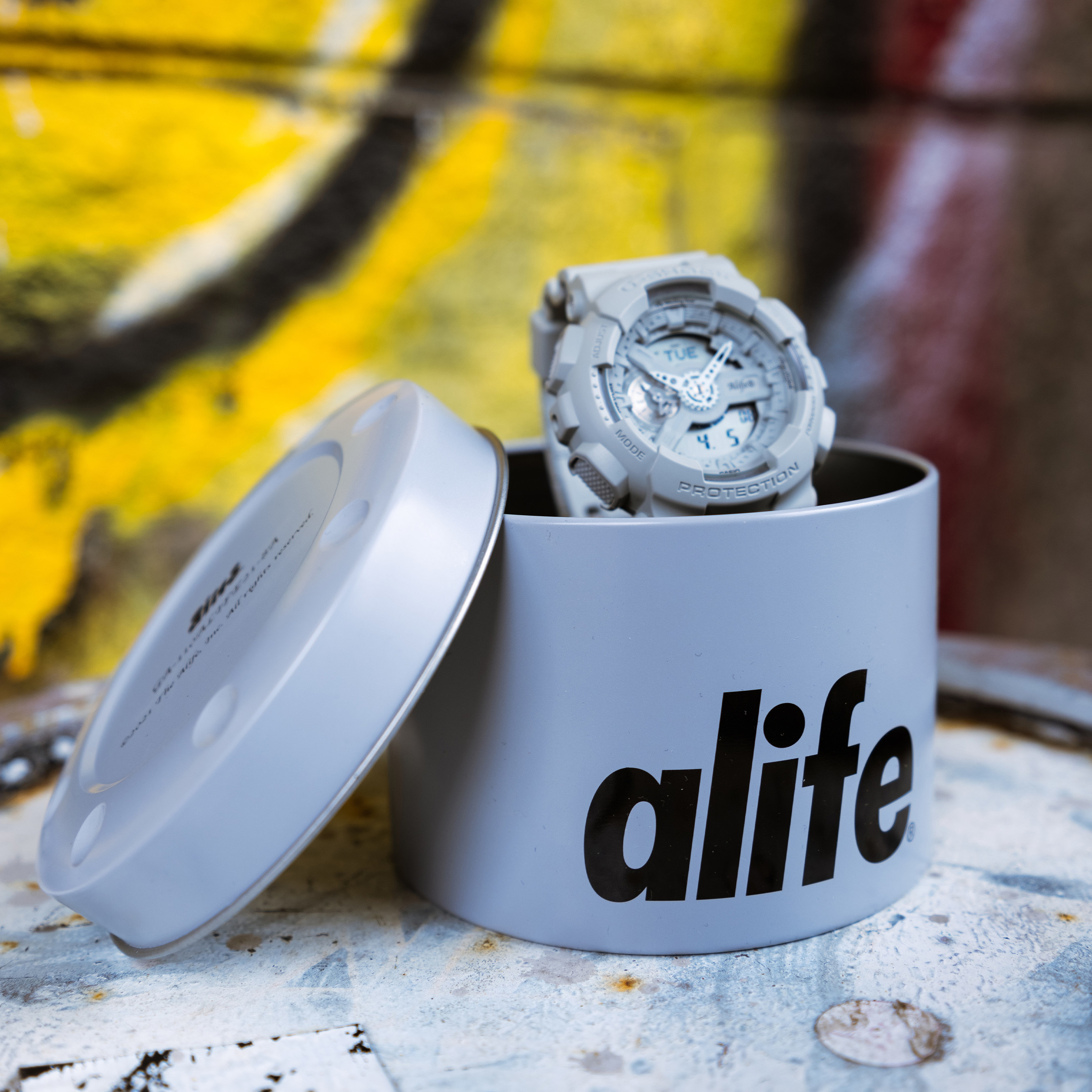 CASIO G-SHOCK INTRODUCES LIMITED-EDITION GA110 IN COLLABORATION WITH STREET AND SKATEWEAR BRAND, ALIFE