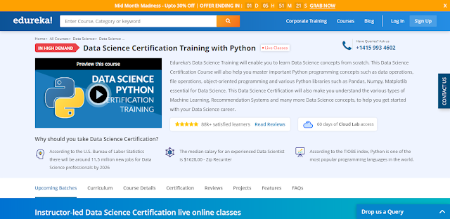 Edureka,Python,Data Science,