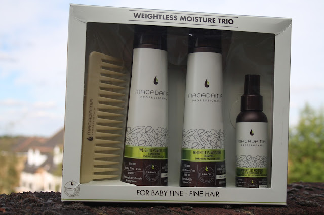 Macadamia Professional Weightless Moisture Trio Set