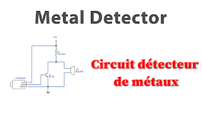 Circuit détecteur de métaux SL100