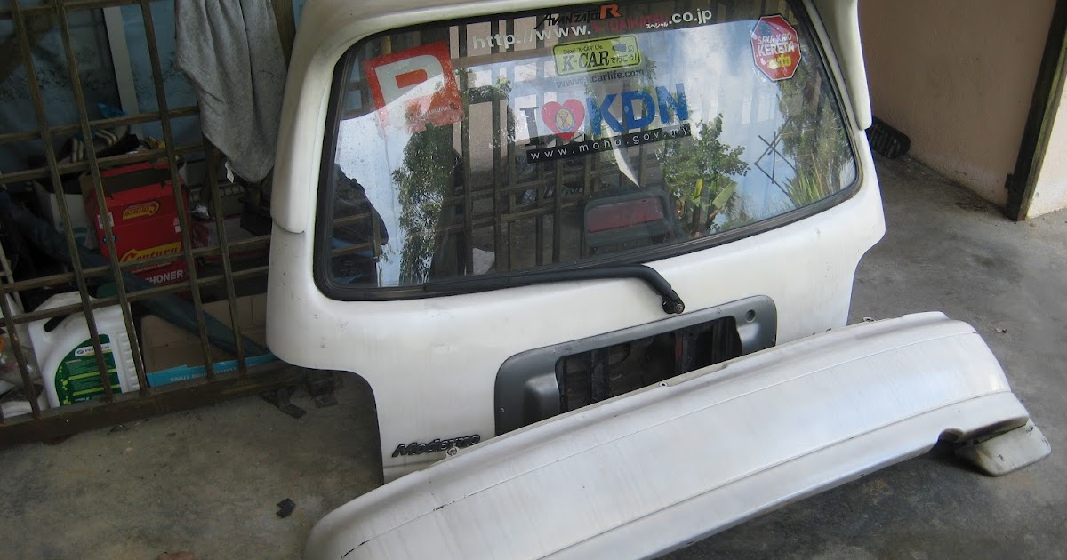 BESIHITAM AUTOPARTS: BODYPART BELAKANG L200 MODERNO DAIHATSU