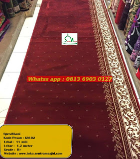 Info Karpet Masjid Meteran di Solo - Hub: 081369030127 (WhatsApp/SMS/Telepon)