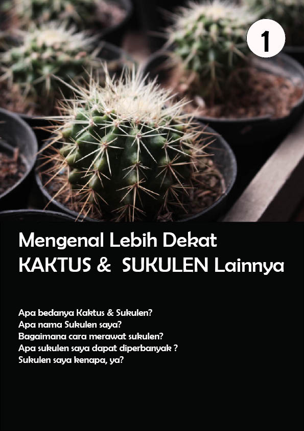 EBOOK : MENGENAL LEBIH DEKAT KAKTUS DAN SUKULEN LAINNYA