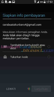 Buat Email Baru Lewat HP