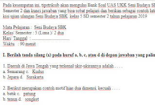 Soal-UAS-UKK-SBK-kelas-5-SD-Semester-2