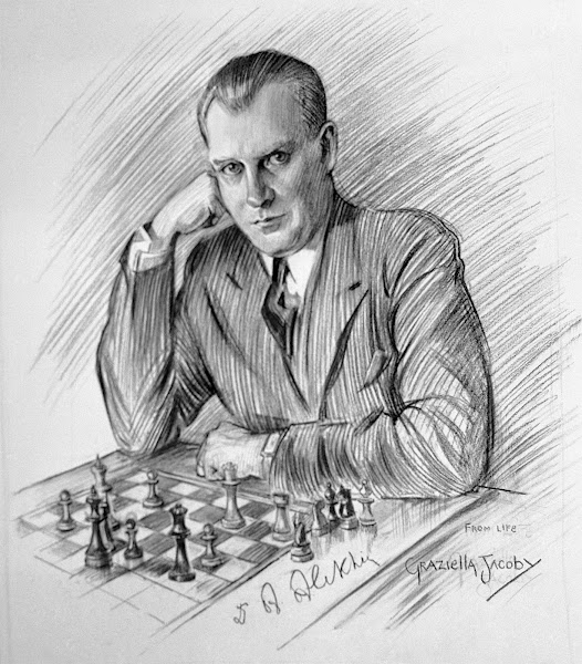 Alexander Alekhine, Pasadena, California, August 1932