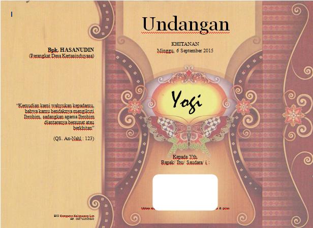  Download  Undangan  Gratis Desain  Undangan  Pernikahan 