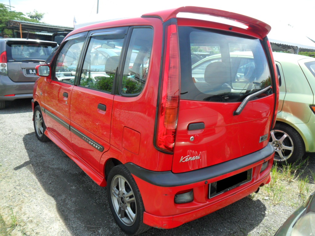 KERETA UNTUK DI JUAL: PERODUA KENARI 1.0 EZ (A) AEROSPORT 