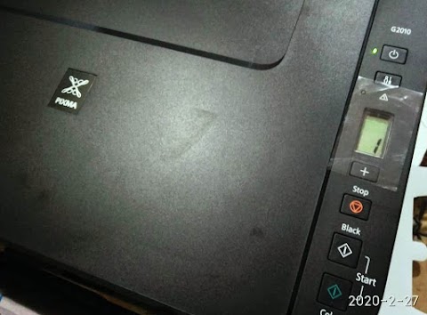 ink merah printer canon g2010tidak keluar
