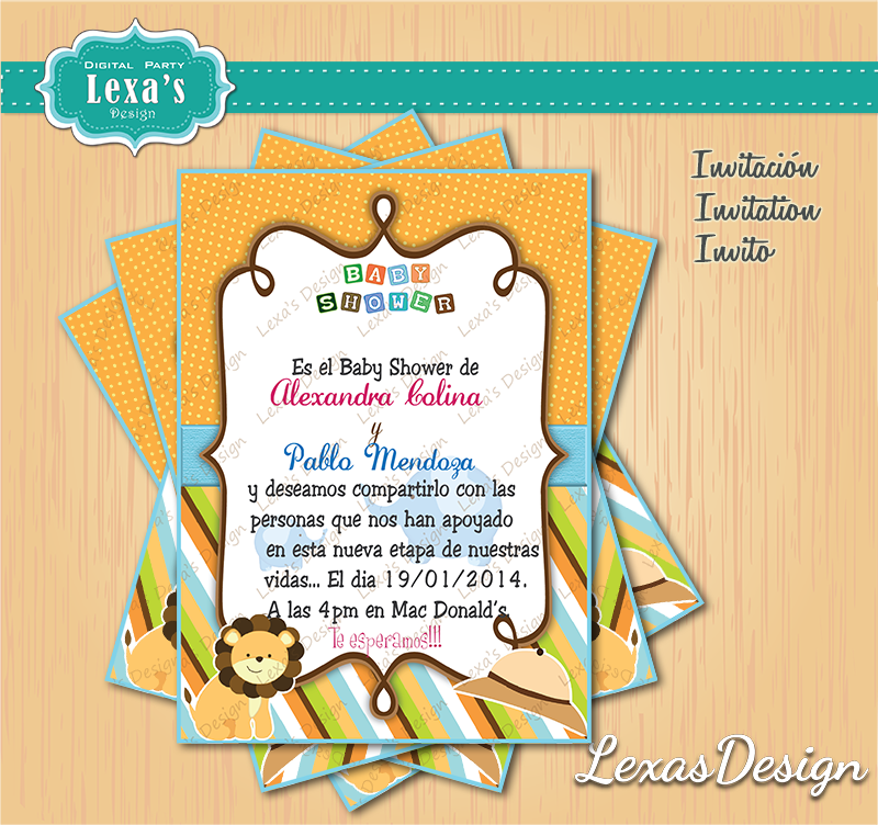 Kit  baby shower  candy bar gratis