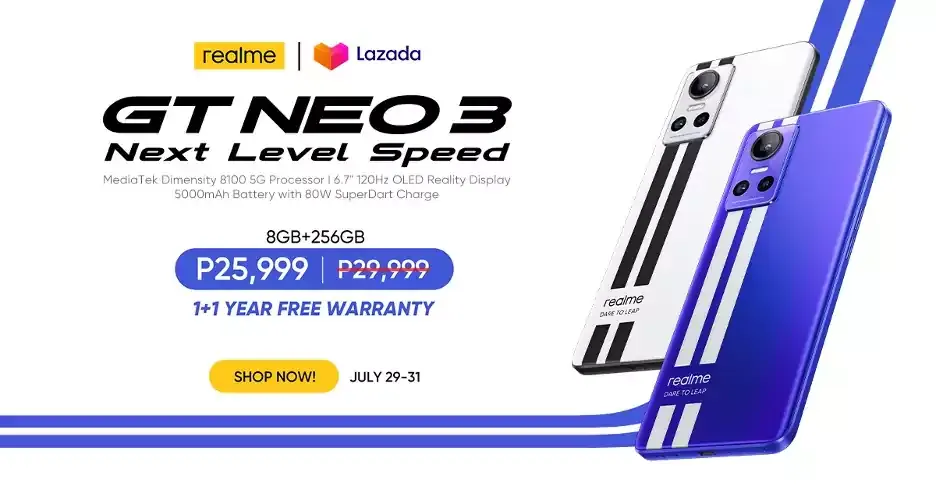 realme GT Neo 3 launched in the PH