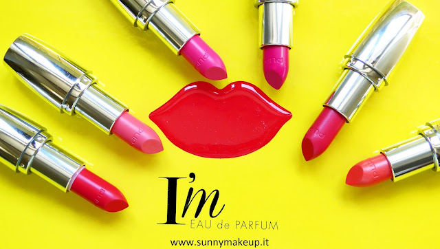 Pupa - I'm Lipstick Limited Edition:  210 Amber Gold, 211 Amber Glazed, 410 Strawbrry Juice, 411 Strawberry Passion, 412 Rose Couture, 413 Rose Pop.