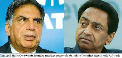 Tata and Nath: One wants to make nuclear power plants, while the other wants Indo-US trade