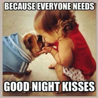 Funny Good Night Kisses