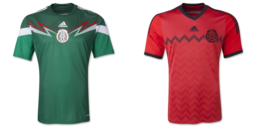 Meksiko - Jersey Grade Ori Piala Dunia 2014