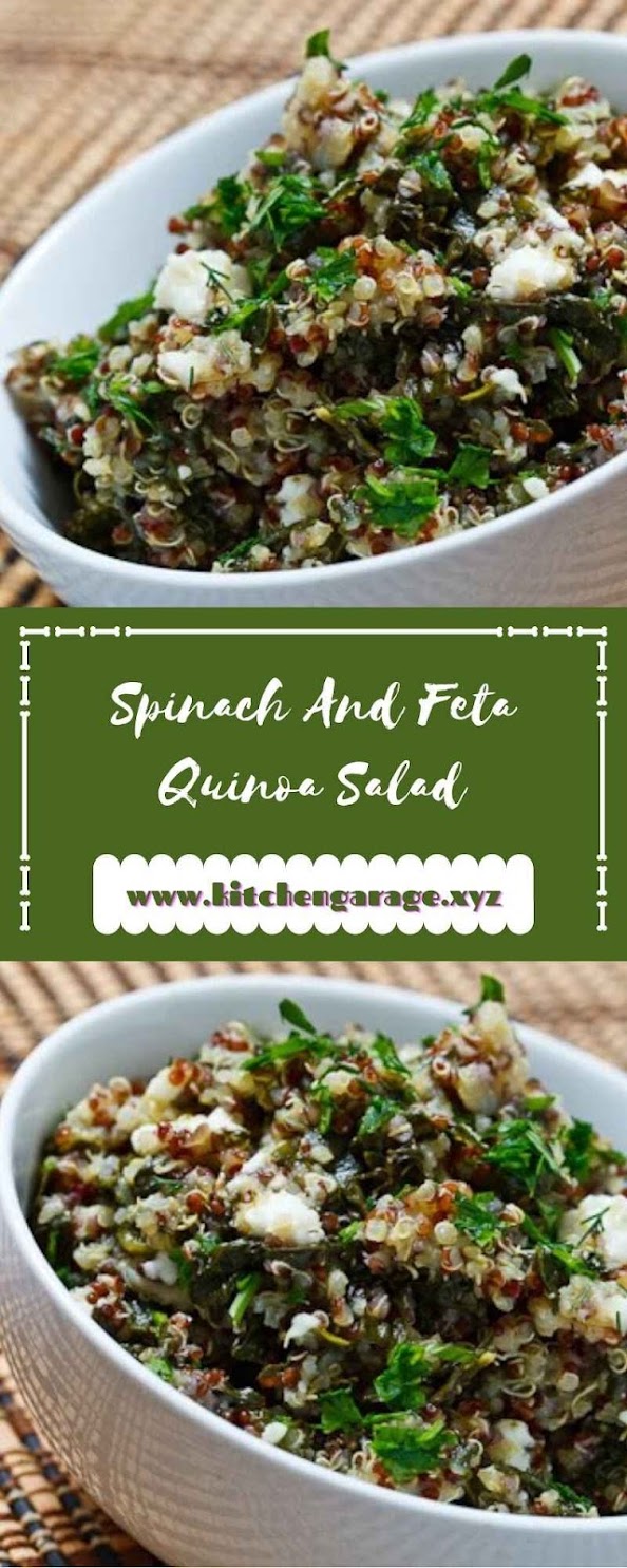 Spinach And Feta Quinoa Salad