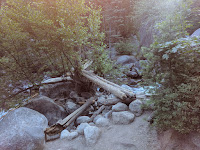 Bridge to North Side of Dry Creek Canyon to Horsetail Falls Lone Peak Wilderness Area