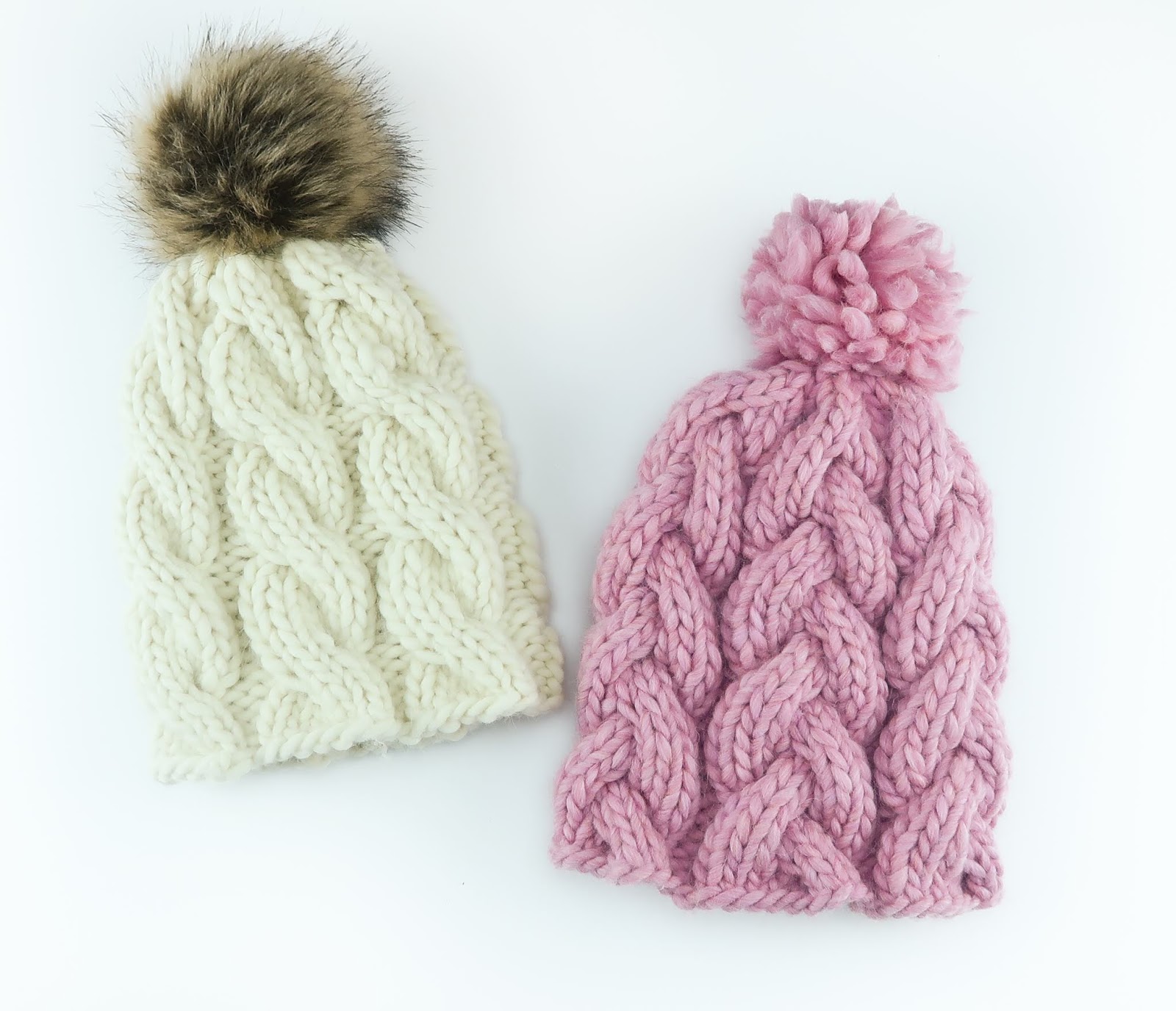 iKNITS: KNIT CABLE & BRAIDED BEANIES