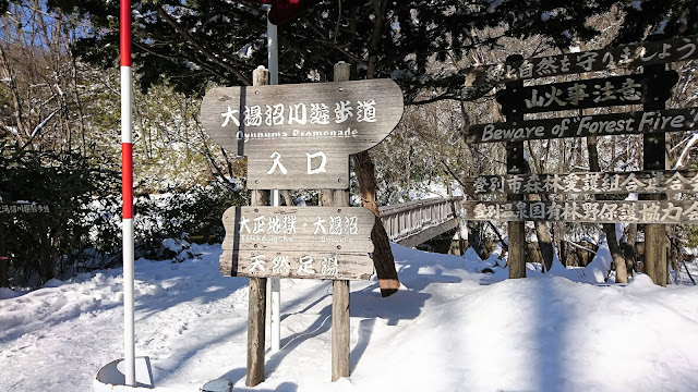 北海道 登別地獄谷 大湯沼川天然足湯