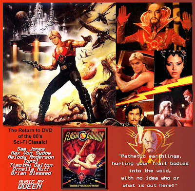 Classic Cult Film Alert Flash Gordon Set that DVR 