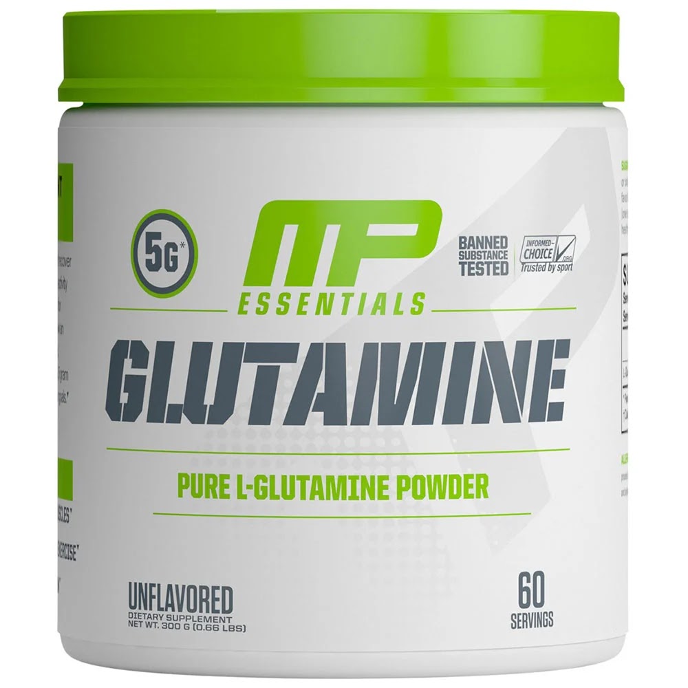 MusclePharm Glutamine Unflavoured, 0.66 lb