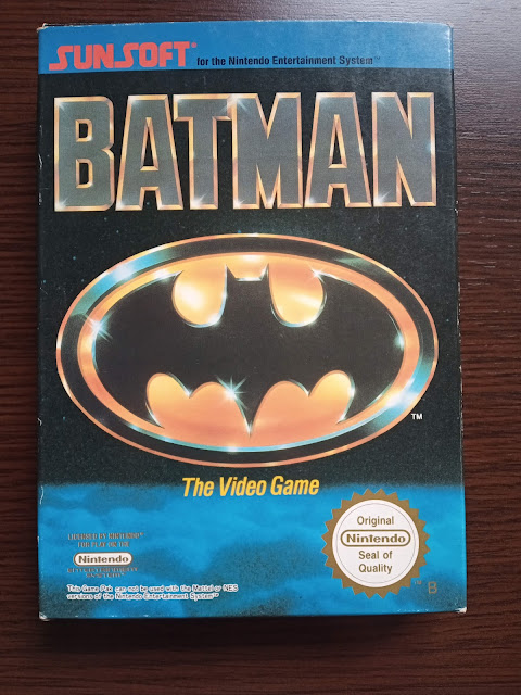 Juego de Nintendo NES Batman caja por delante