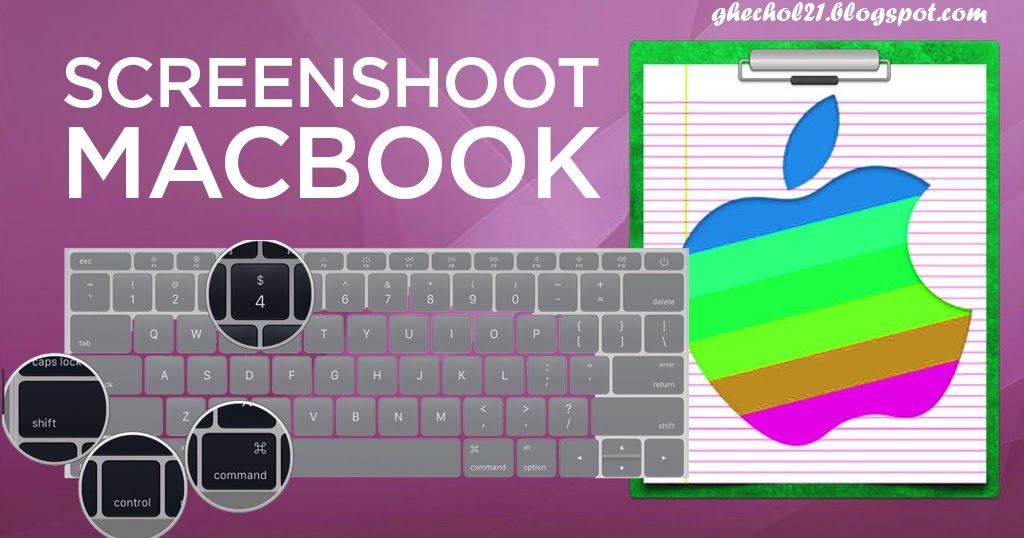 Ghechol Blogger Cara  Mengambil Screenshot  di  Macbook  