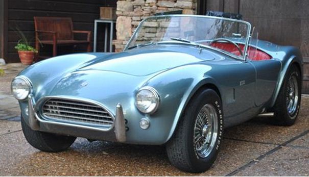 This original Shelby Cobra was purchased by Ed Johnson at Kansas City Ford