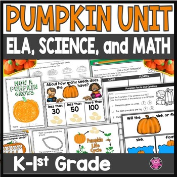 Dive into the world of pumpkins with this autumn science unit designed for kindergarten and first-grade students. From exploring sinking and floating to writing pumpkin facts, this unit is perfect for fall-themed learning.