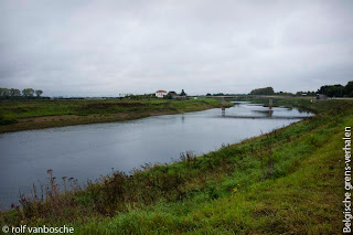 Eerste brug over de rivier in Maaseik