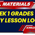 WEEK 1 GRADES 1- 6 DAILY LESSON LOG Q2 