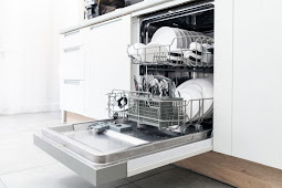 Cara kerja dishwasher (Mesin Cuci Piring Otomatis)