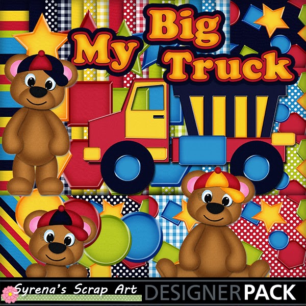  boys digital scrapbook kit