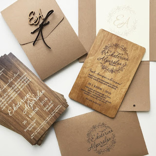 K'Mich Weddings - wedding planning - invitations-wedding rustic invitations -Svetlana