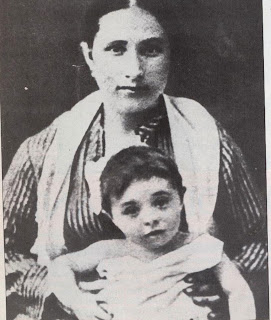  This photograph shows Eugenia Modigliani with her youngest child Amedeo, then only 13 months old. Eugenia doted on Dedo, as the family called him, and indulged him partly because of his poor state of health. 