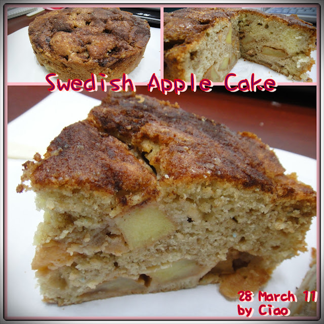 Swedish Apple Cake