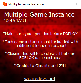Multiple Rbx Games Information Wearedevs - multi roblox extension