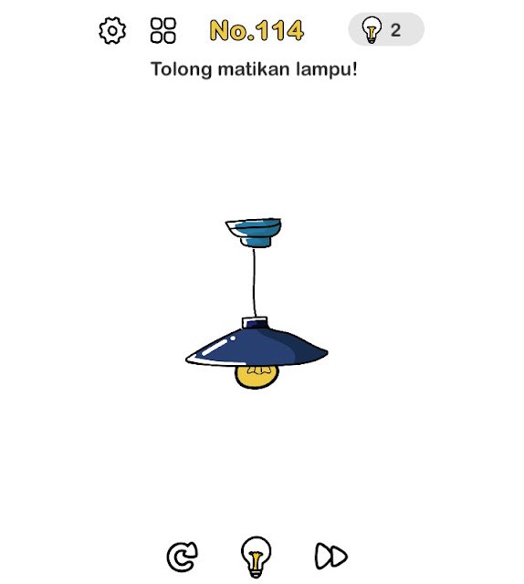 Tolong matikan lampu!