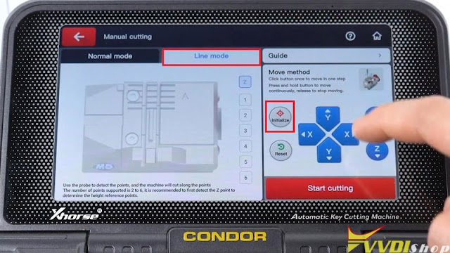 Cut New Honda Thin Key with Xhorse Condor II 3