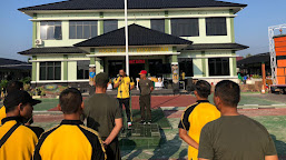 Bukti TNI-Polri Solid, Kodim 1201/Mph dan Polres Mempawah Olahraga Bersama