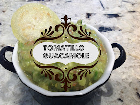 tomatillo guacamole appetizer